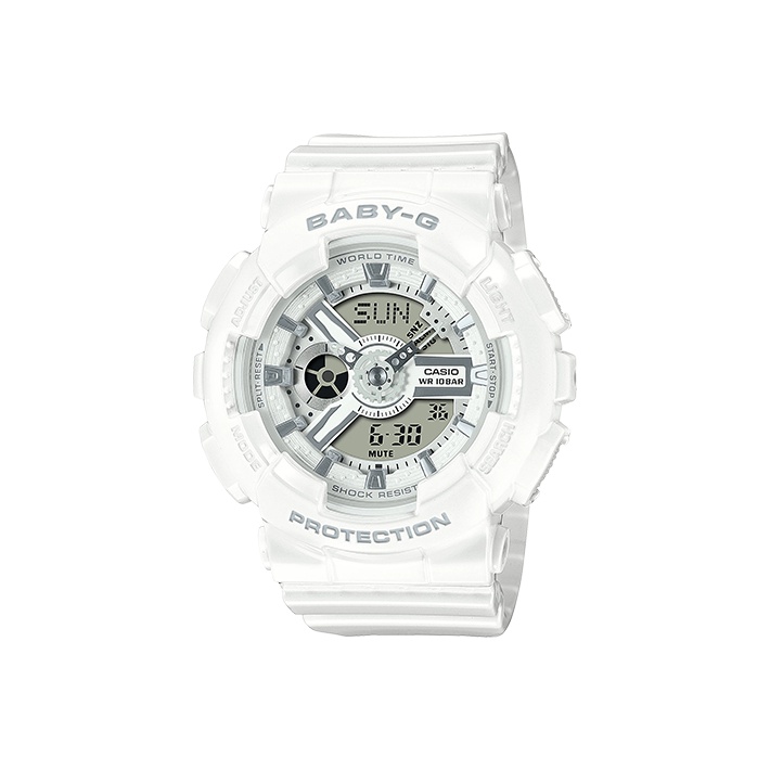 CASIO Часы Women's BABY-G White Watch BA-110X-7A3JF
CASIO Часы Women's BABY-G White Watch BA-110X-7A3JF