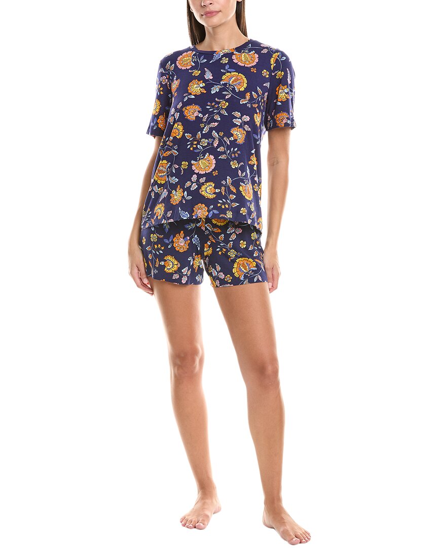 Sanctuary комплект пижамы из рубашки и шорт, синий
Sanctuary комплект пижамы из рубашки и шорт, синий