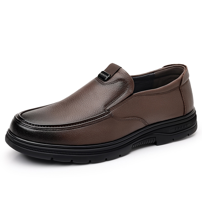 Mulinsen Мужские повседневные туфли мужские низкие топы коричневые, цвет Brown 
Mulinsen Мужские повседневные туфли мужские низкие топы коричневые, цвет Brown