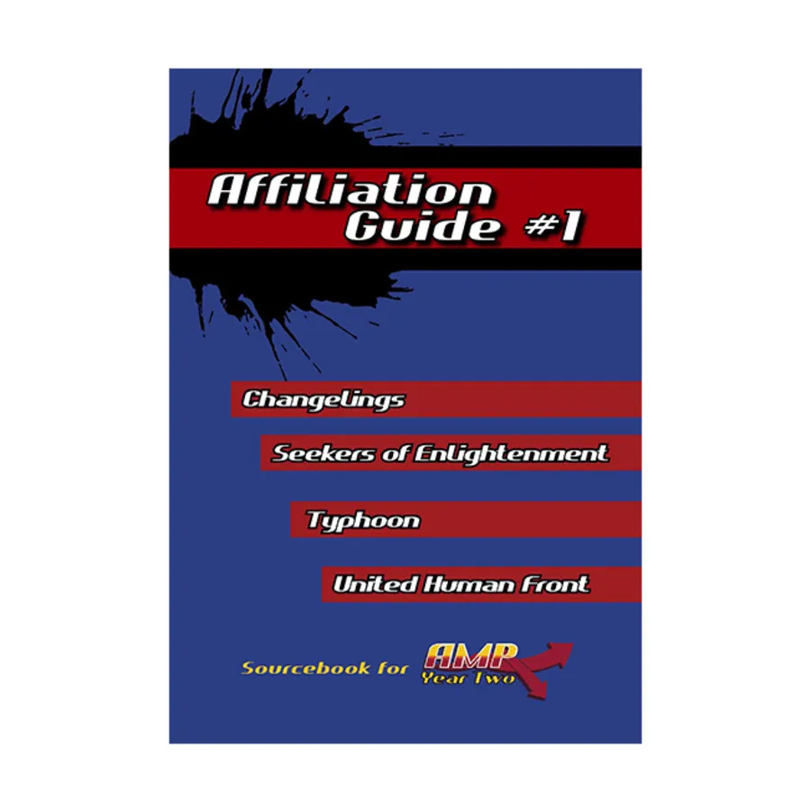 Affiliation Guide #1, Roleplaying Games (Third Eye Games), мягкая обложка
Affiliation Guide #1, Roleplaying Games (Third Eye Games), мягкая обложка