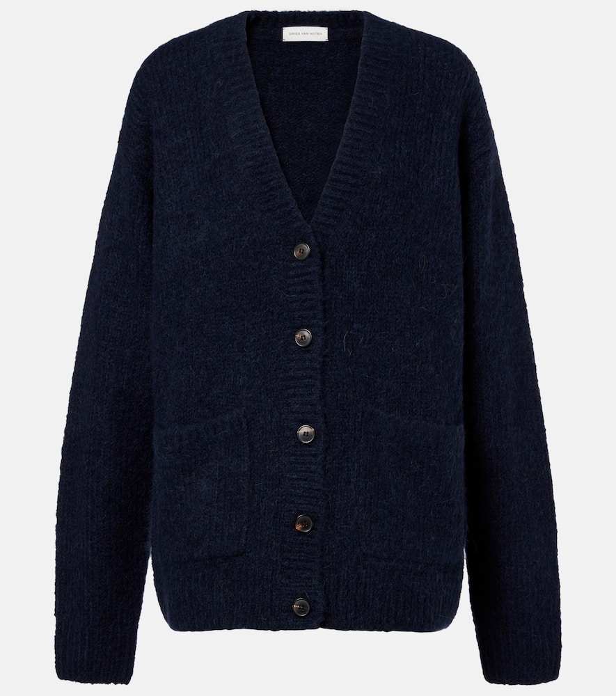 Альпака и шерстяной кардиган Dries Van Noten, Navy
Альпака и шерстяной кардиган Dries Van Noten, Navy