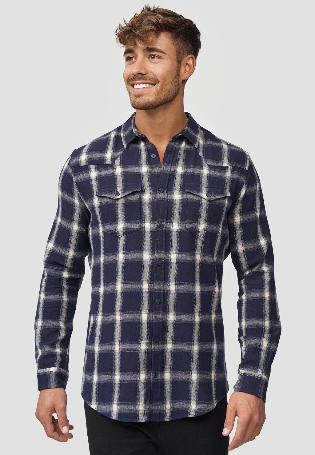 Рубашка ALTIN INDICODE JEANS, цвет navy
Рубашка ALTIN INDICODE JEANS, цвет navy