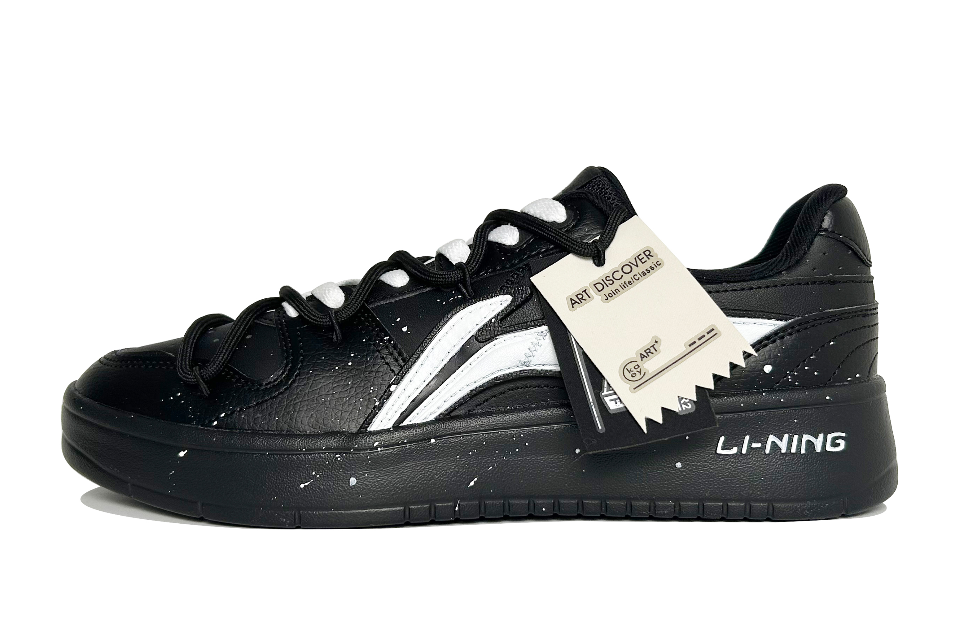 LINING Кроссовки для скейтбординга Acer Truncatum с низким верхом, устойчивые к истиранию, дышащие, мужские, черно-белые
LINING Кроссовки для скейтбординга Acer Truncatum с низким верхом, устойчивые к истиранию, дышащие, мужские, черно-белые