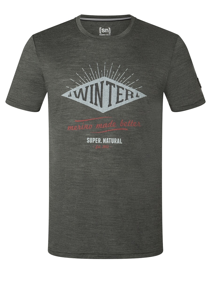 Рубашка super.natural Merino Funktionsshirt, темно-серый
Рубашка super.natural Merino Funktionsshirt, темно-серый