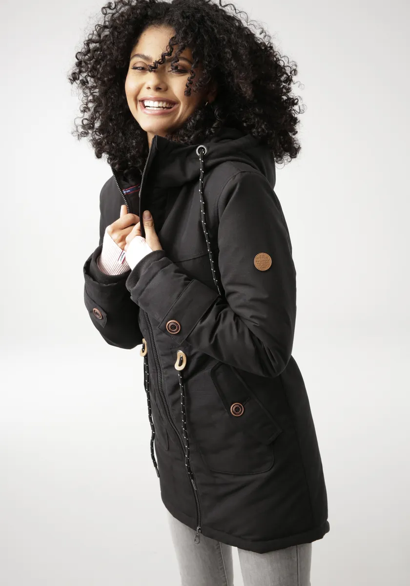 KangaROOS зимняя куртка с капюшоном, черный
KangaROOS зимняя куртка с капюшоном, черный