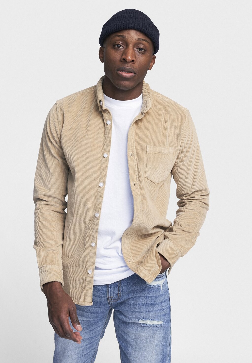 Рубашка SEAN Redefined Rebel, травертин
Рубашка SEAN Redefined Rebel, травертин