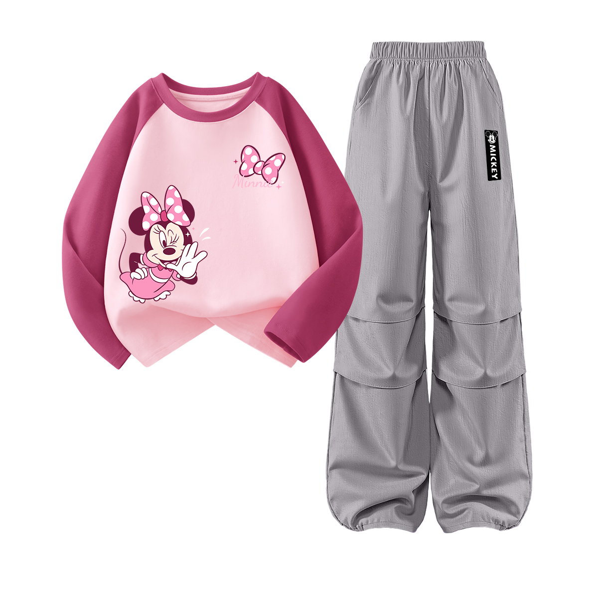 Детская повседневная спортивная одежда Disney, фуксия/серый
Детская повседневная спортивная одежда Disney, фуксия/серый