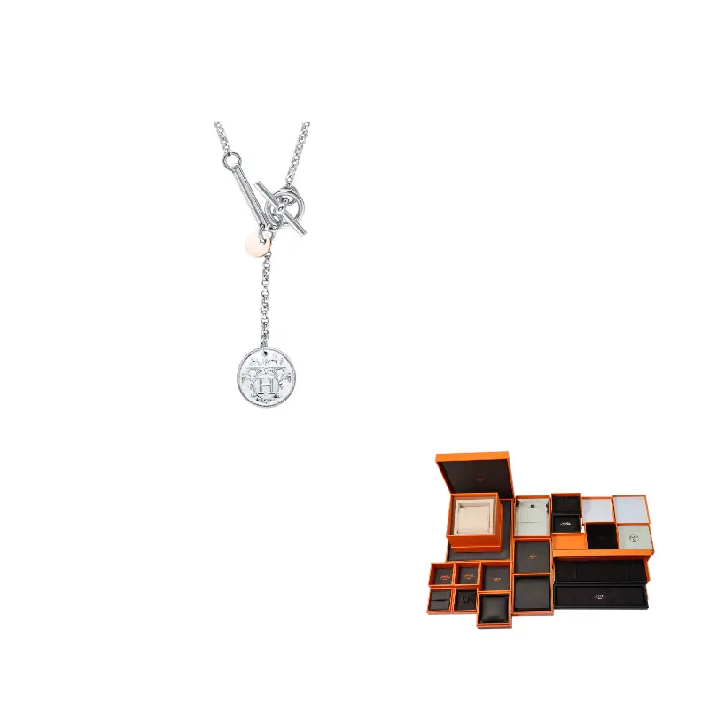 HERMES Серебряное колье 925 пробы унисекс
HERMES Серебряное колье 925 пробы унисекс