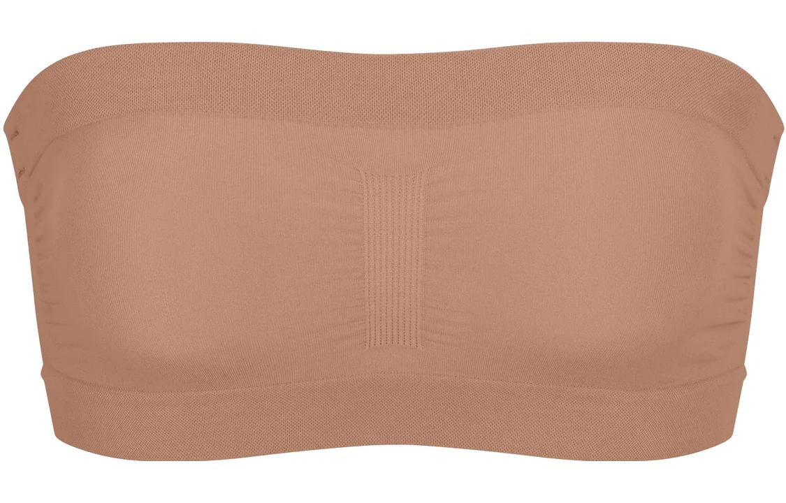 Топ без бретелек женский охра Skims
Топ без бретелек женский охра Skims