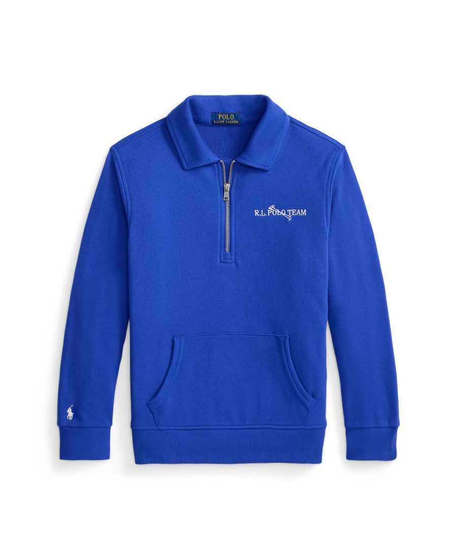 Толстовка с воротником-стойкой Polo Team для мальчиков 8-20 лет Polo Ralph Lauren, New Sapphire
Толстовка с воротником-стойкой Polo Team для мальчиков 8-20 лет Polo Ralph Lauren, New Sapphire