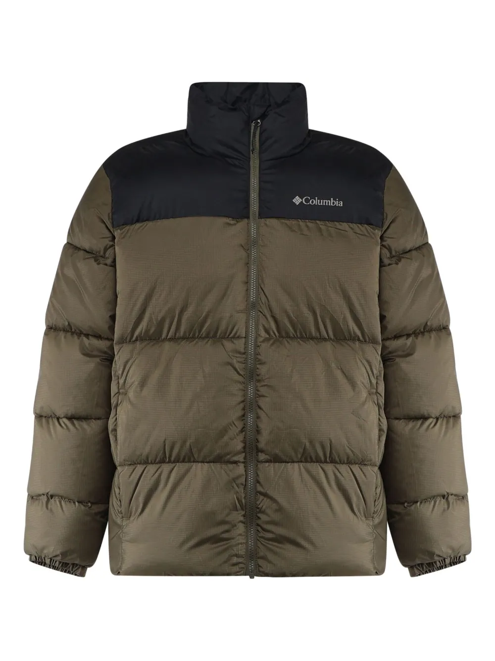 Пуховик с логотипом Columbia, зеленый
Пуховик с логотипом Columbia, зеленый