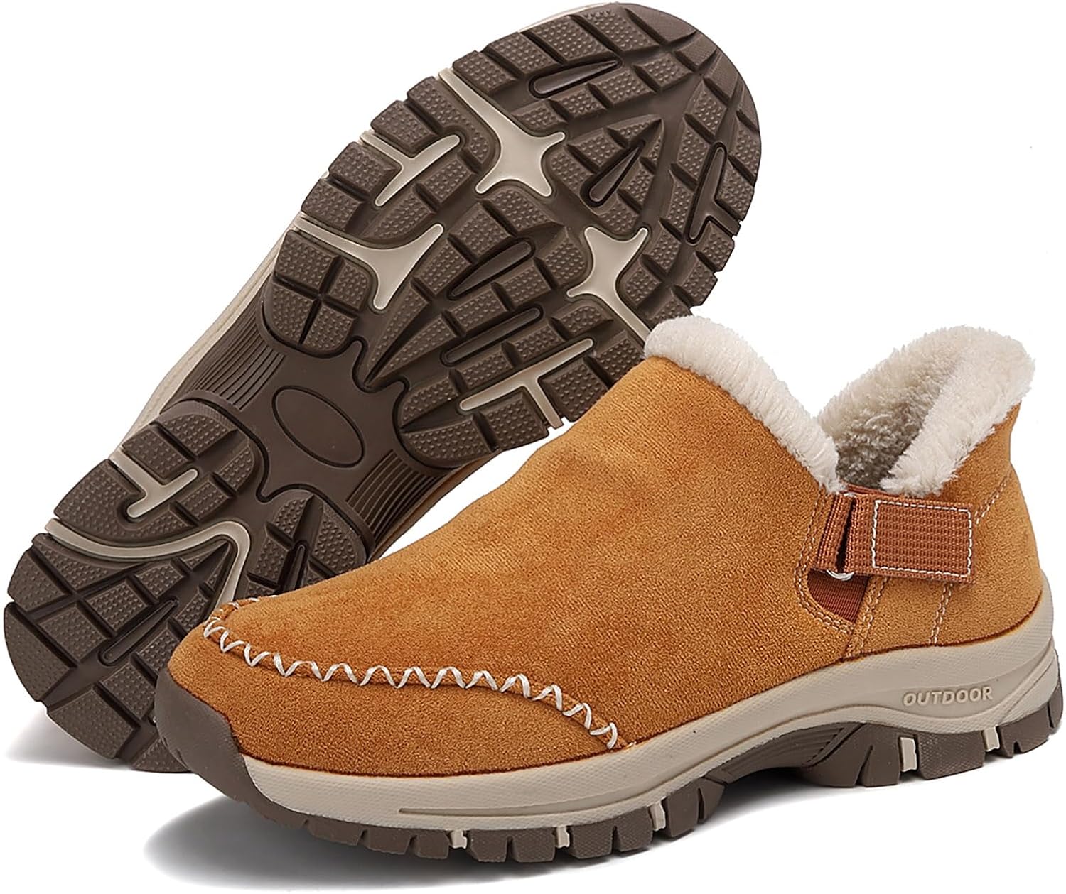 Женские и мужские зимние сапоги 2026 года, водонепроницаемые утепленные теплые нескользящие ботильоны на зиму, удобные слипоны с широкой носочной частью, меховая подкладка, обувь для улицы Generic, коричневый
Женские и мужские зимние сапоги 2026 года, водонепроницаемые утепленные теплые нескользящие ботильоны на зиму, удобные слипоны с широкой носочной частью, меховая подкладка, обувь для улицы Generic, коричневый