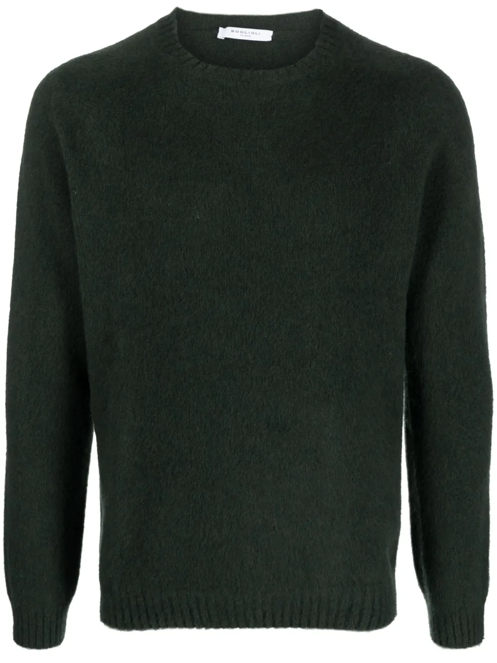 Джемпер с круглым вырезом Boglioli, зеленый
Джемпер с круглым вырезом Boglioli, зеленый