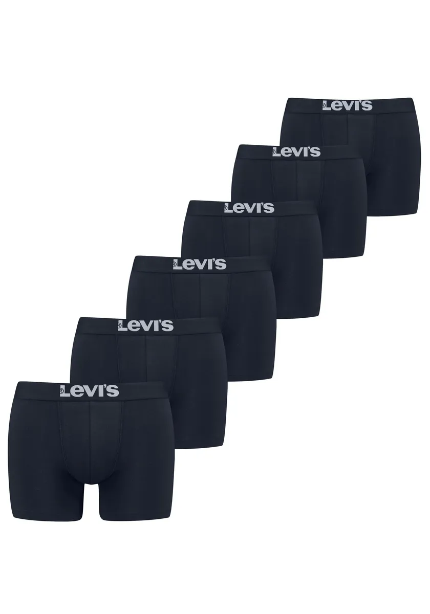 Боксеры Levi's (6 шт. в упаковке), с широким поясом с логотипом, цвет морской волны
Боксеры Levi's (6 шт. в упаковке), с широким поясом с логотипом, цвет морской волны