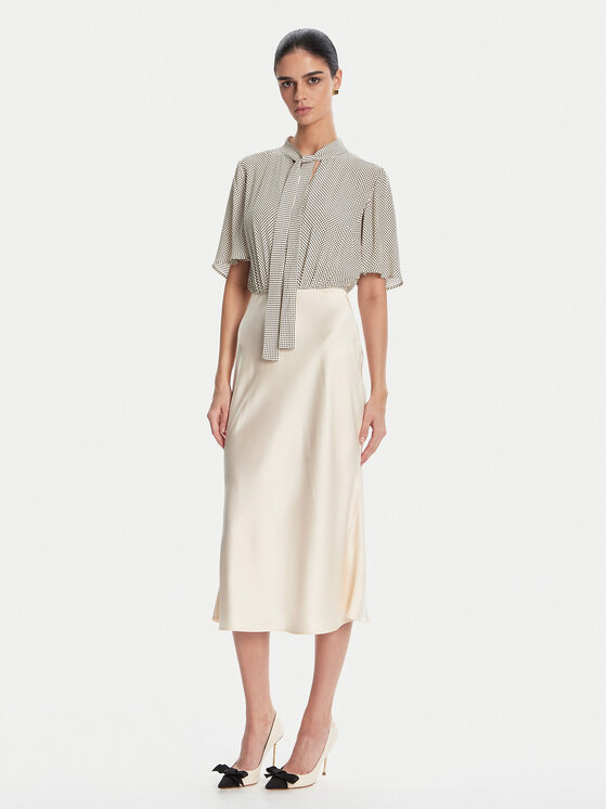 Коктейльное платье regular fit AB85752E2 E84 Elisabetta Franchi, бежевый
Коктейльное платье regular fit AB85752E2 E84 Elisabetta Franchi, бежевый