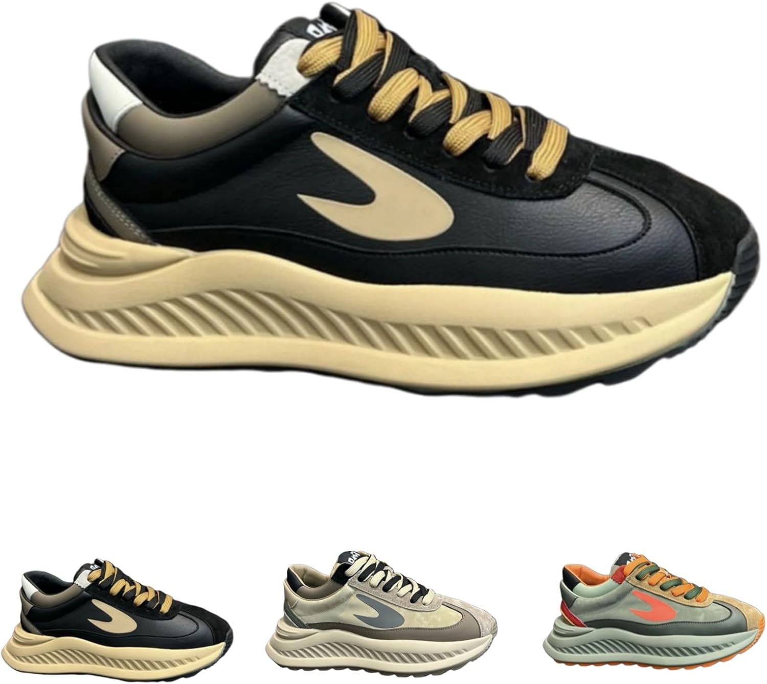 Мужские модные массивные кроссовки - кроссовки папы на платформе, удобные для ходьбы, повседневные спортивные кроссовки Macefil, черный
Мужские модные массивные кроссовки - кроссовки папы на платформе, удобные для ходьбы, повседневные спортивные кроссовки Macefil, черный