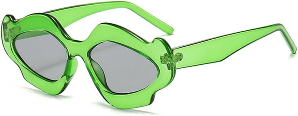 LVTFCO Модные солнцезащитные очки неправильной формы в виде цветка для женщин, ретро, конфетные цвета, очки с защитой от УФ-излучения UV400 для мужчин, очки «кошачий глаз», Green Light Gray
LVTFCO Модные солнцезащитные очки неправильной формы в виде цветка для женщин, ретро, конфетные цвета, очки с защитой от УФ-излучения UV400 для мужчин, очки «кошачий глаз», Green Light Gray