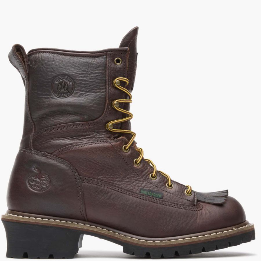 Мужские водонепроницаемые рабочие ботинки для лесорубов GEORGIA BOOT, Chocolate
Мужские водонепроницаемые рабочие ботинки для лесорубов GEORGIA BOOT, Chocolate