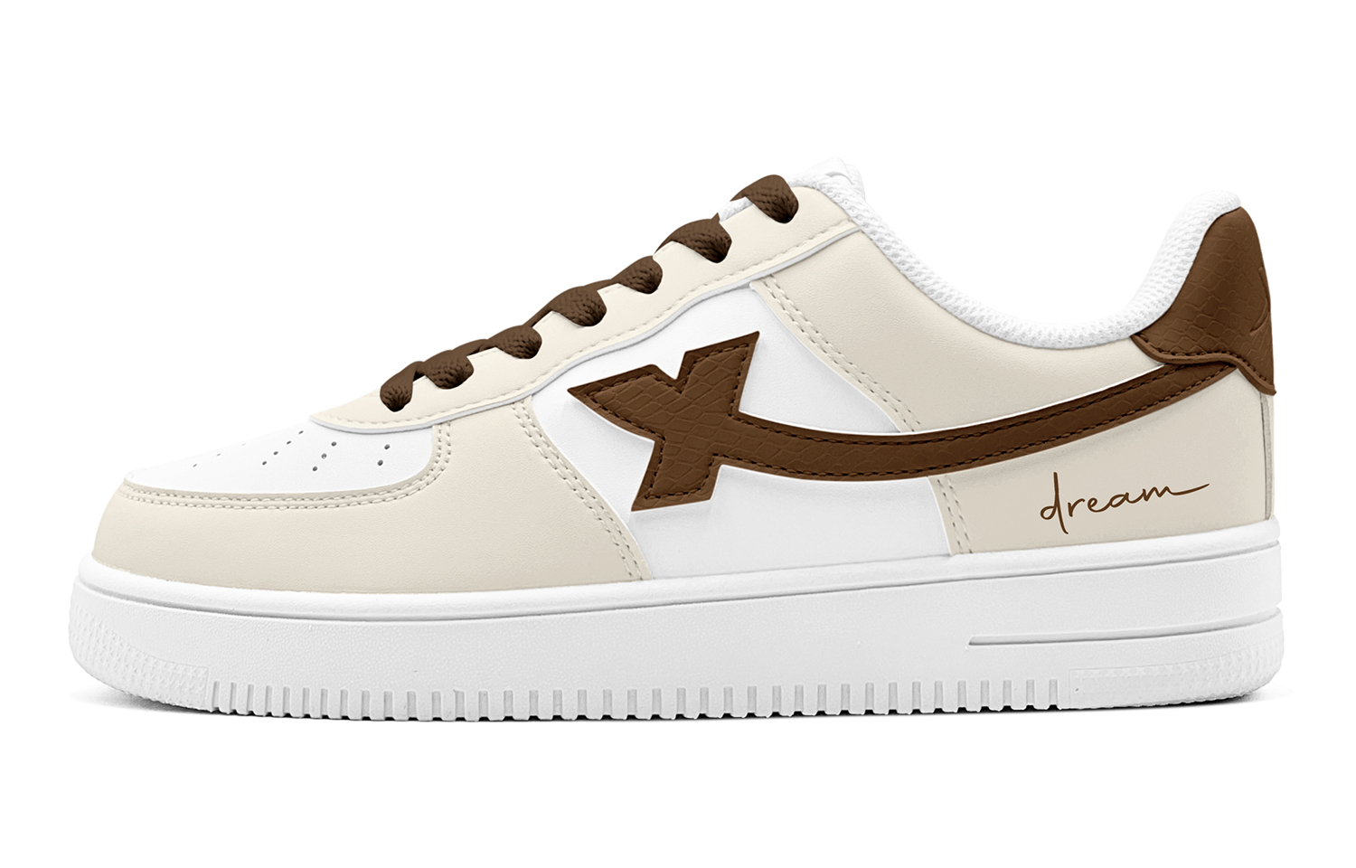 XTEP Кроссовки Air Force One с низким верхом, противоскользящие, износостойкие, для скейтбординга, мужские, бежево-коричневые
XTEP Кроссовки Air Force One с низким верхом, противоскользящие, износостойкие, для скейтбординга, мужские, бежево-коричневые