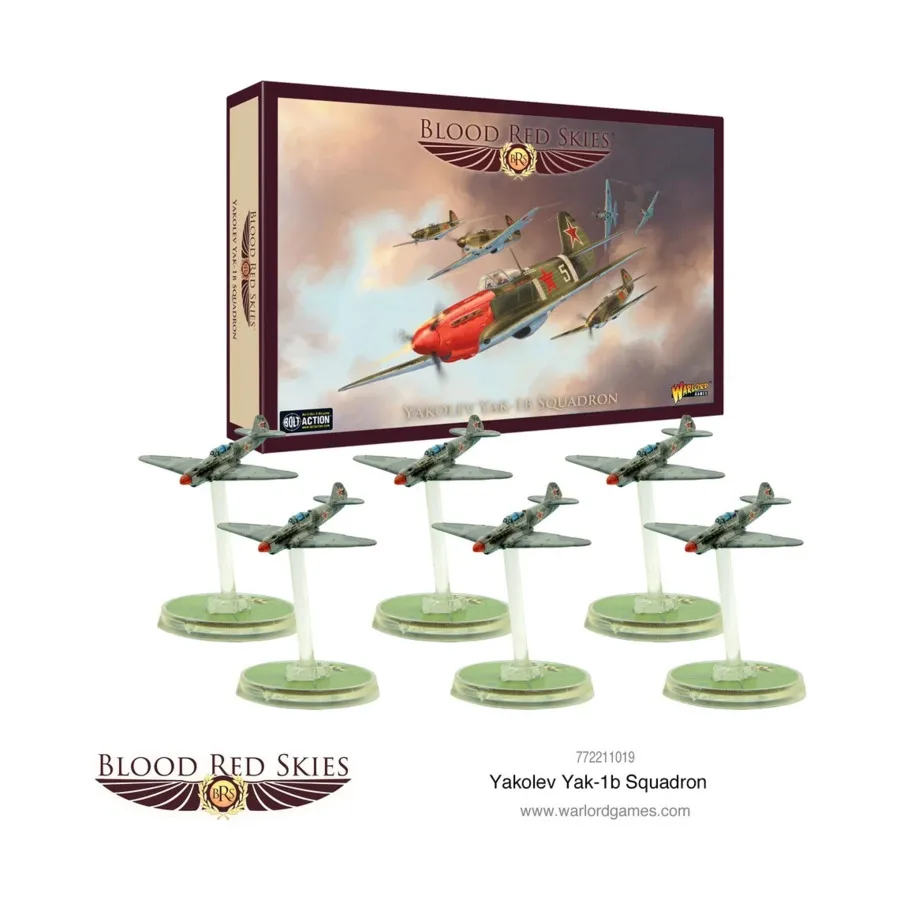 Яколев Як-1б эскадрилья, Blood Red Skies - Russia (1:200)
Яколев Як-1б эскадрилья, Blood Red Skies - Russia (1:200)