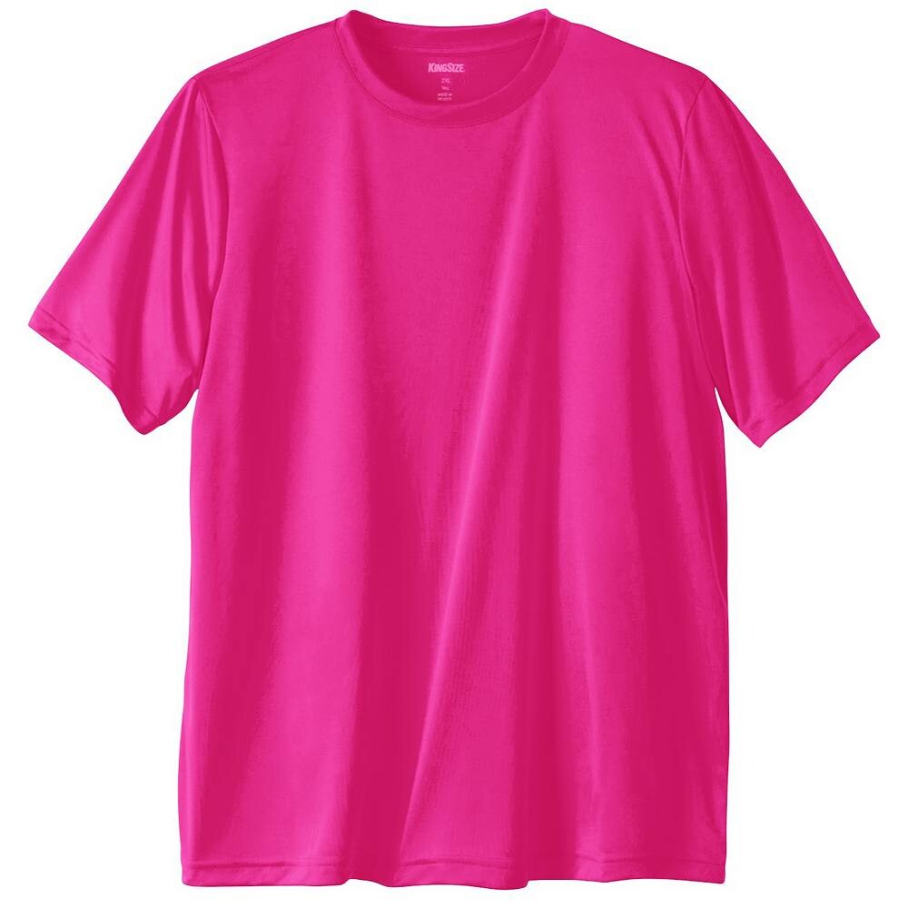 Мужская футболка Kingsize с круглым вырезом, большая и высокая, без пота KingSize, цвет Electric Pink
Мужская футболка Kingsize с круглым вырезом, большая и высокая, без пота KingSize, цвет Electric Pink