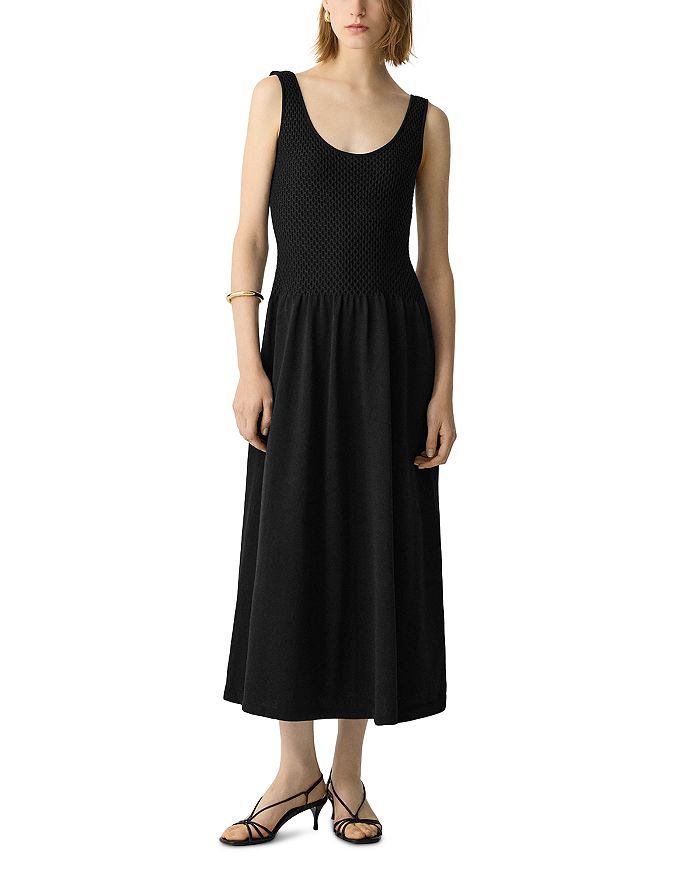 Миди-платье из фактурной хлопковой смеси Theory, черный
Миди-платье из фактурной хлопковой смеси Theory, черный