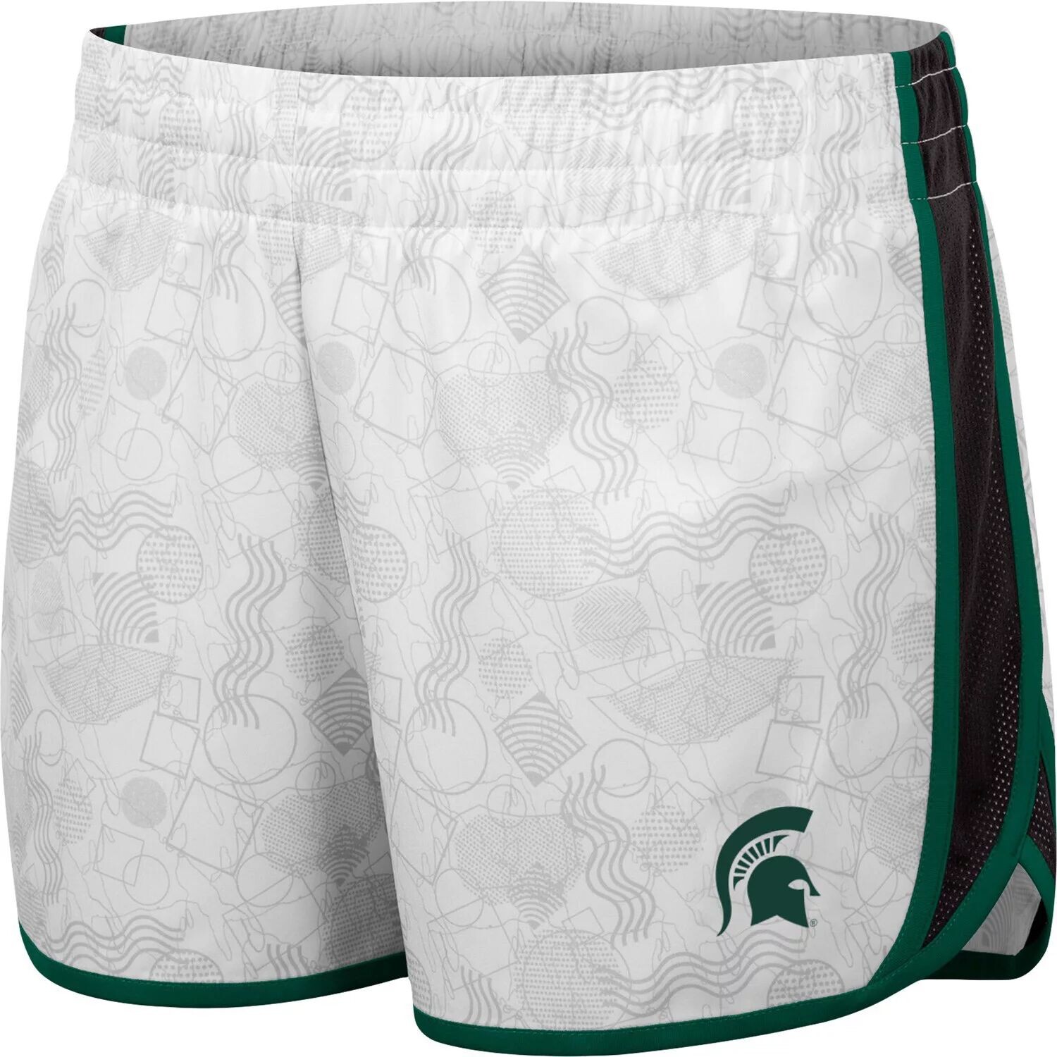 Женские шорты Colosseum белого/черного цвета Michigan State Spartans The Plastics с геопринтом Colosseum
Женские шорты Colosseum белого/черного цвета Michigan State Spartans The Plastics с геопринтом Colosseum