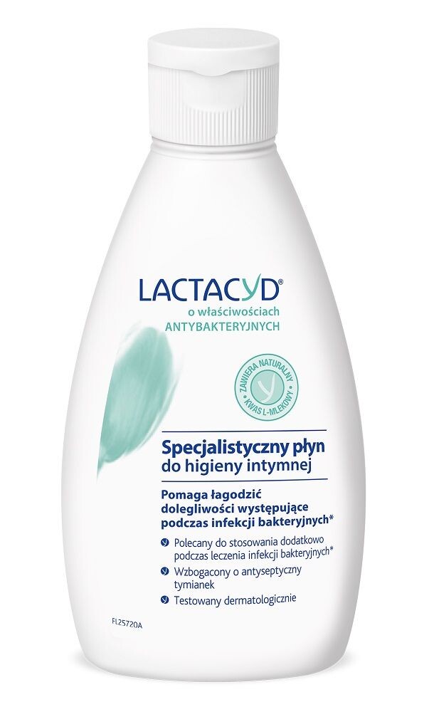 Lactacyd Antybakteryjny мытье интимной гигиены, 200 ml 
Lactacyd Antybakteryjny мытье интимной гигиены, 200 ml