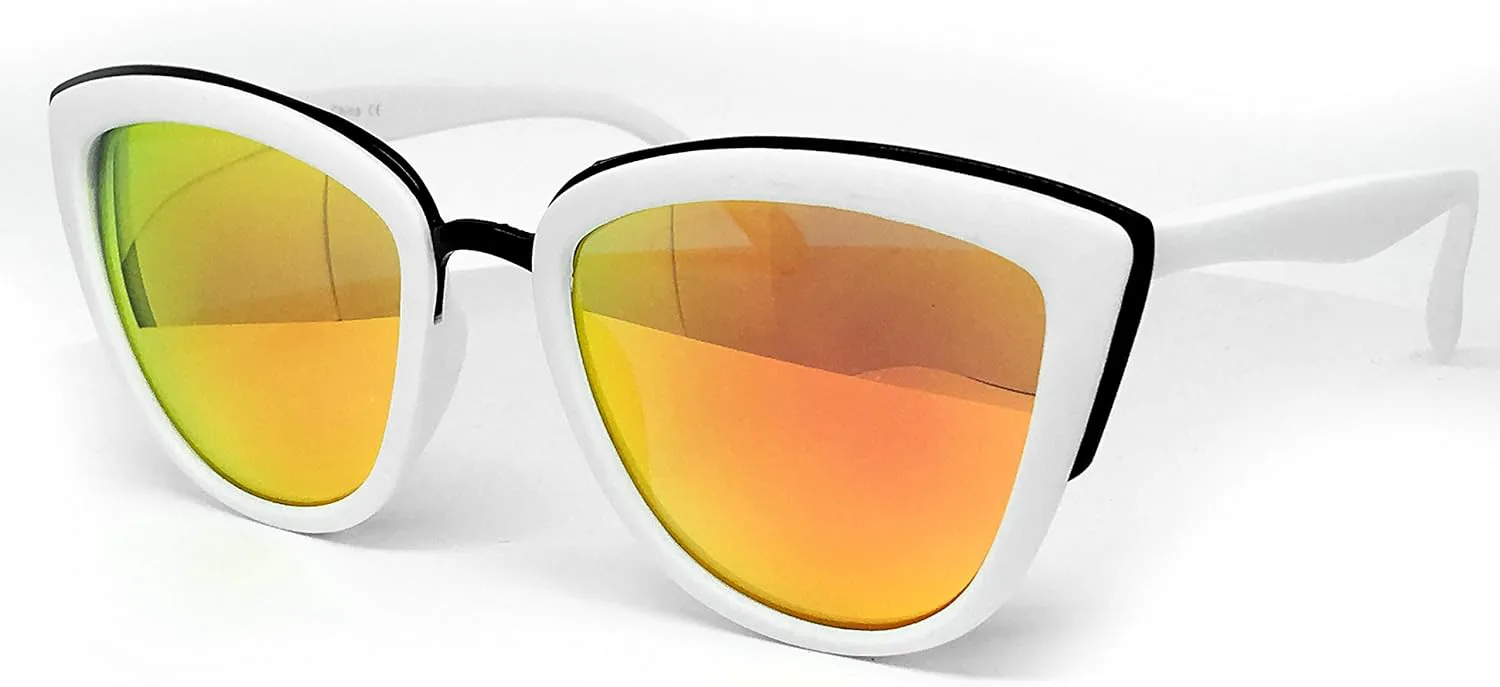 6009 Премиум-класса Ретро «Кошачий глаз» Модные зеркальные металлические солнцезащитные очки-авиаторы (Кошачий глаз, БЕЛЫЙ/РОЗОВОЕ ЗОЛОТО) O2 eyewear, White
6009 Премиум-класса Ретро «Кошачий глаз» Модные зеркальные металлические солнцезащитные очки-авиаторы (Кошачий глаз, БЕЛЫЙ/РОЗОВОЕ ЗОЛОТО) O2 eyewear, White