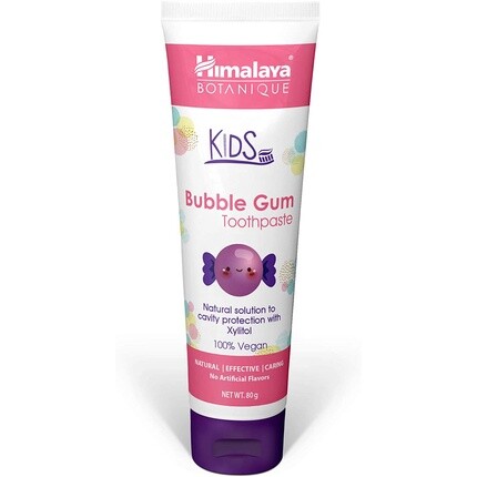 Зубная паста Botanique Kids Bubble Gum 80 г, Himalaya
Зубная паста Botanique Kids Bubble Gum 80 г, Himalaya