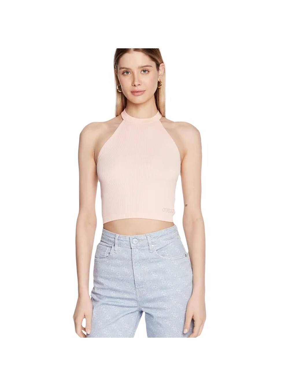 Классическая майка с логотипом Guess, розовый
Классическая майка с логотипом Guess, розовый