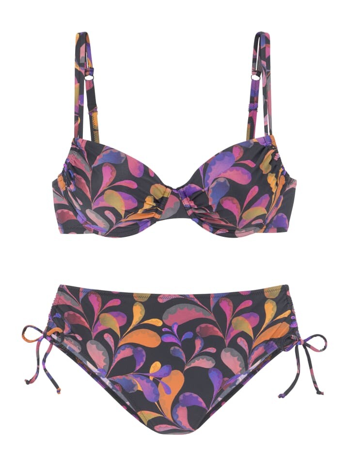 Комплект бикини Vivance, цвет schwarz bedruckt
Комплект бикини Vivance, цвет schwarz bedruckt