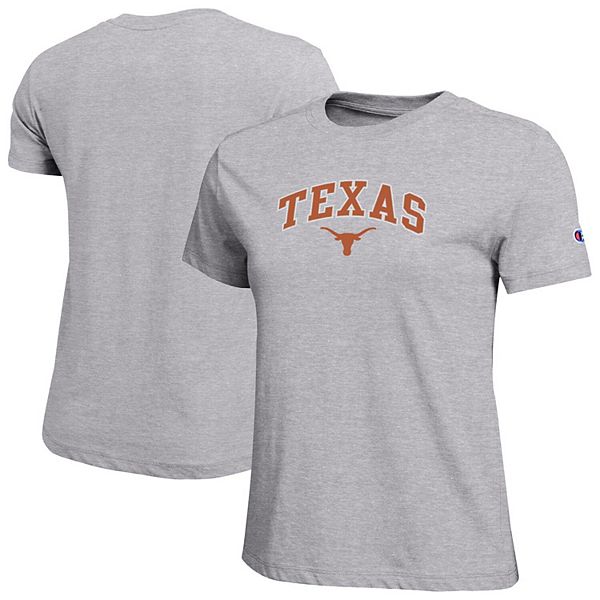 Женская футболка Texas Longhorns с арочным логотипом, цвет heather gray Champion
Женская футболка Texas Longhorns с арочным логотипом, цвет heather gray Champion