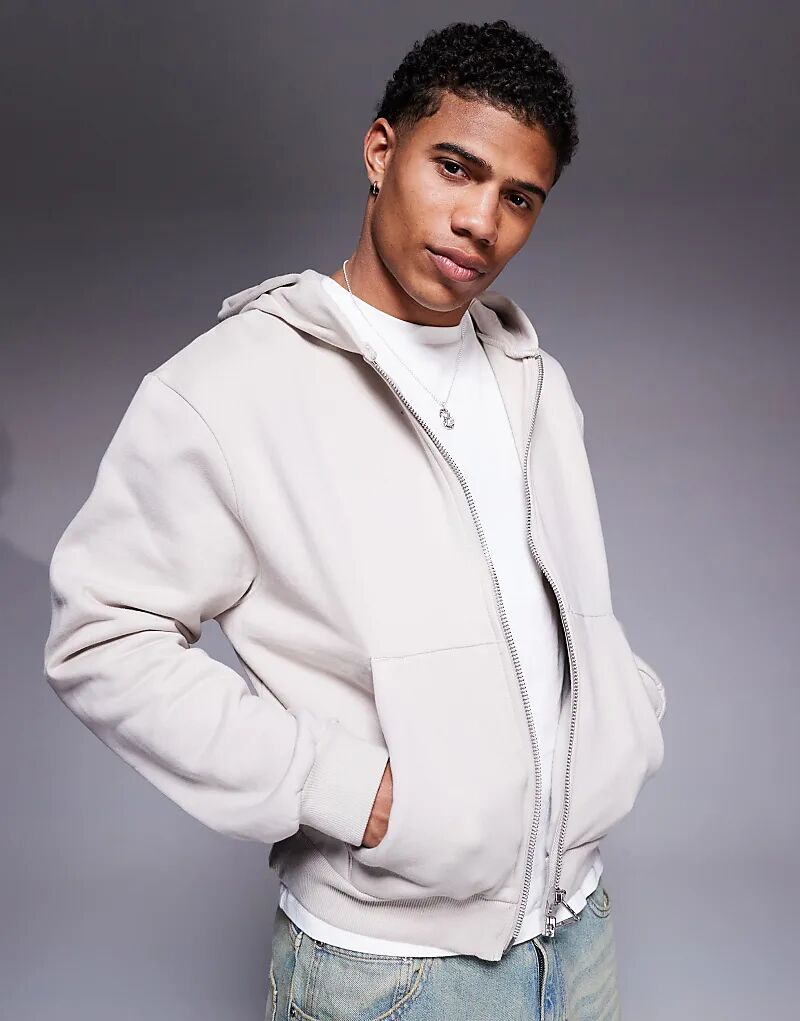 Толстовка свободного кроя ASOS DESIGN премиум-класса с застежкой-молнией, плотностью 400 г/м², бежевого цвета
Толстовка свободного кроя ASOS DESIGN премиум-класса с застежкой-молнией, плотностью 400 г/м², бежевого цвета