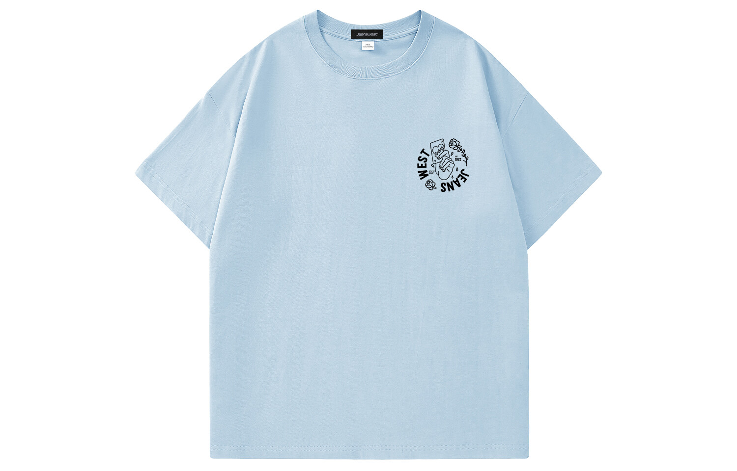 Футболка унисекс Jeanswest, черный
Футболка унисекс Jeanswest, черный