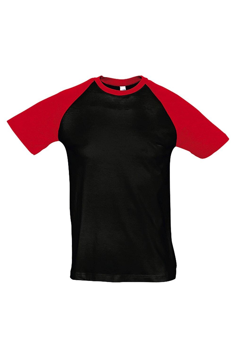 Футболка с короткими рукавами и контрастным принтом SOL'S, черный
Футболка с короткими рукавами и контрастным принтом SOL'S, черный