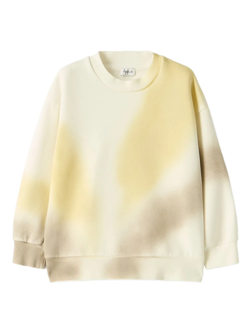 Толстовка с принтом тай-дай Il Gufo, желтый
Толстовка с принтом тай-дай Il Gufo, желтый