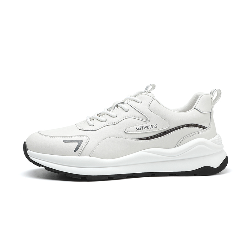 SEPTWOLVES Нескользящие износостойкие низкие повседневные туфли мужские белые HD
SEPTWOLVES Нескользящие износостойкие низкие повседневные туфли мужские белые HD