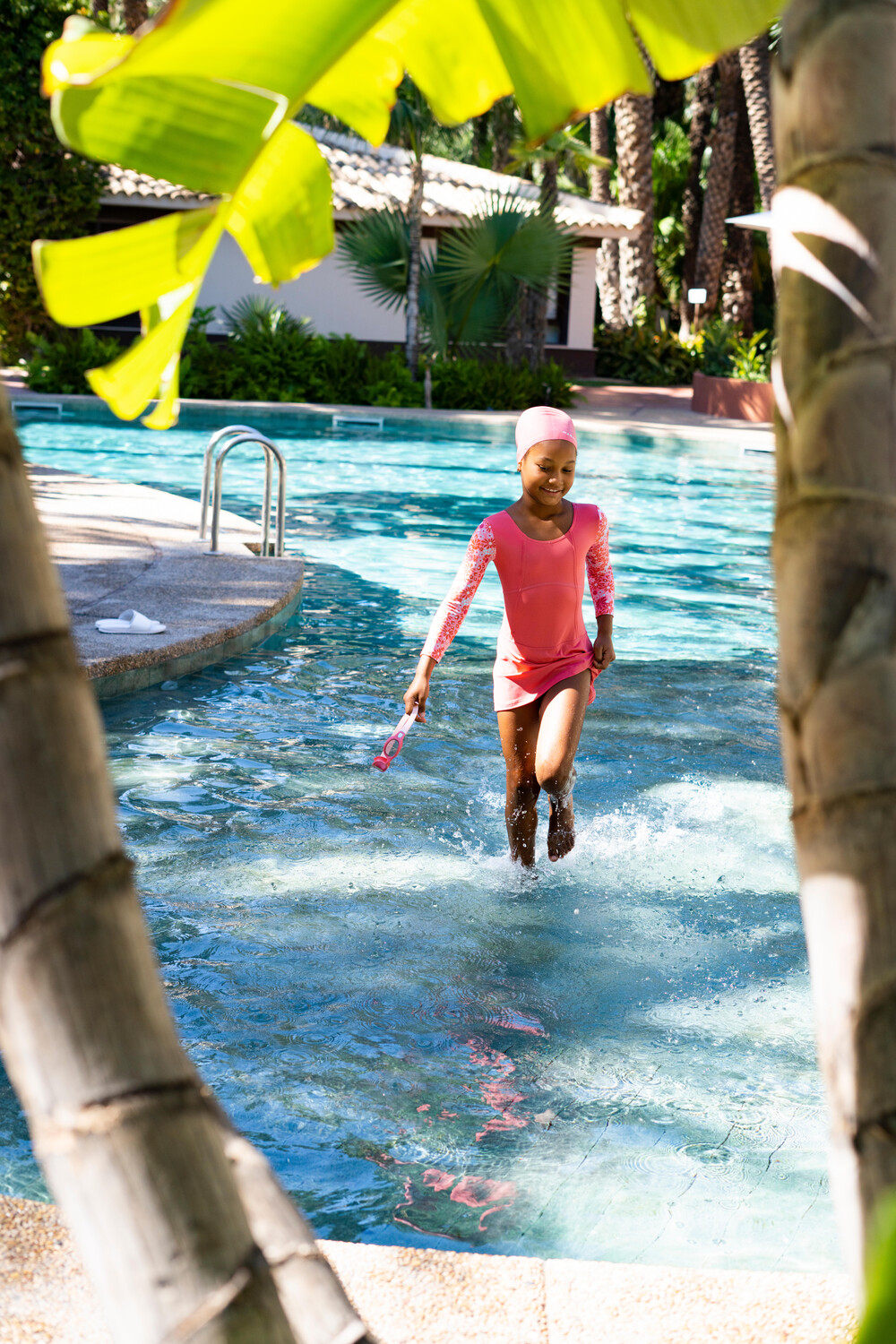 Цельный купальник для девочек Audrey, розовые трусики с длинными рукавами Nabaiji
Цельный купальник для девочек Audrey, розовые трусики с длинными рукавами Nabaiji