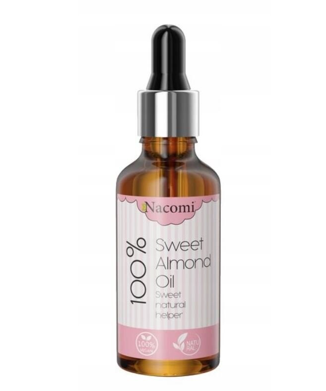 Nacomi, Натуральное масло сладкого миндаля в пипетке, 50 мл
Nacomi, Натуральное масло сладкого миндаля в пипетке, 50 мл