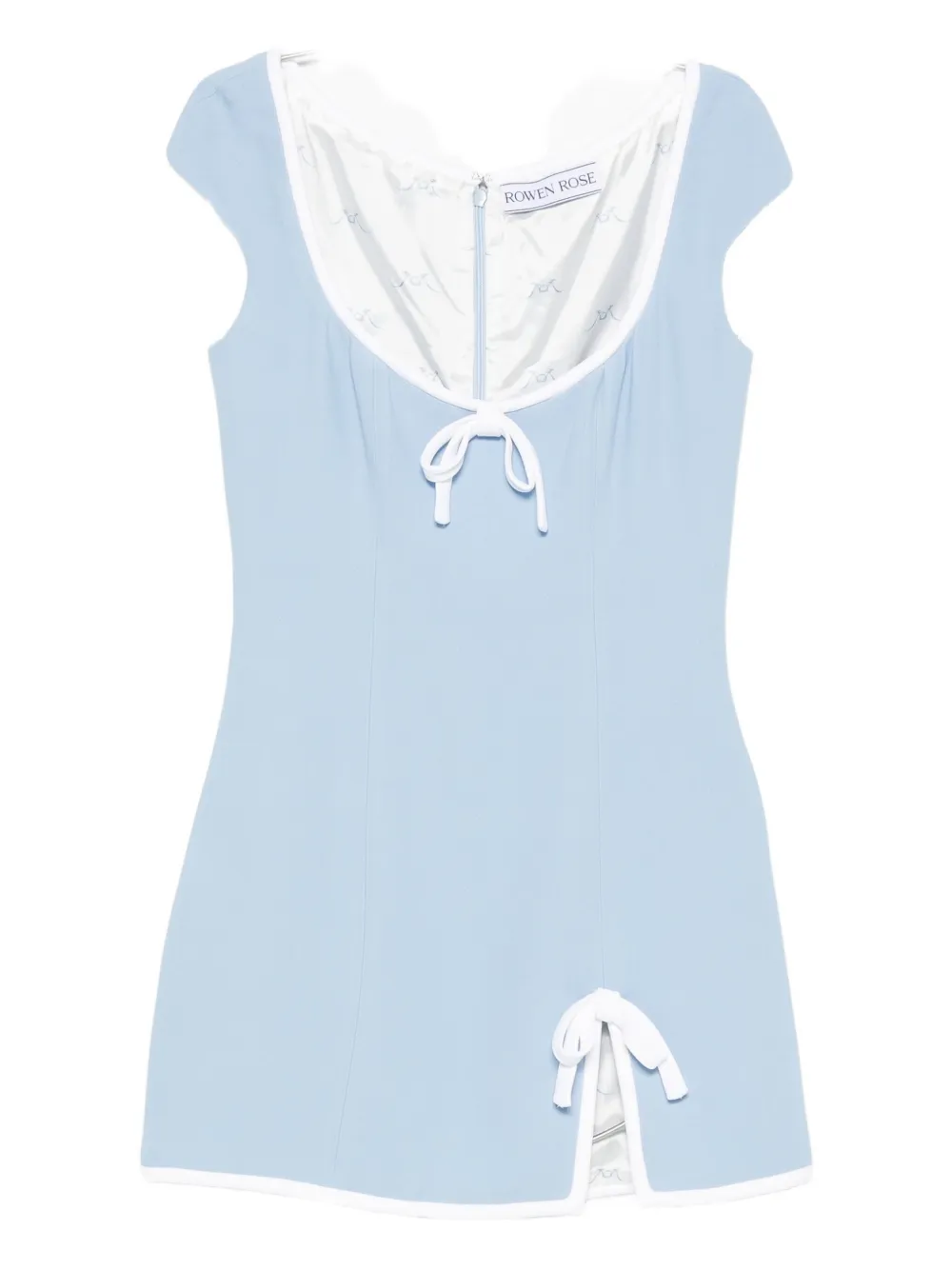 Мини-платье с бантом Rowen Rose, синий
Мини-платье с бантом Rowen Rose, синий