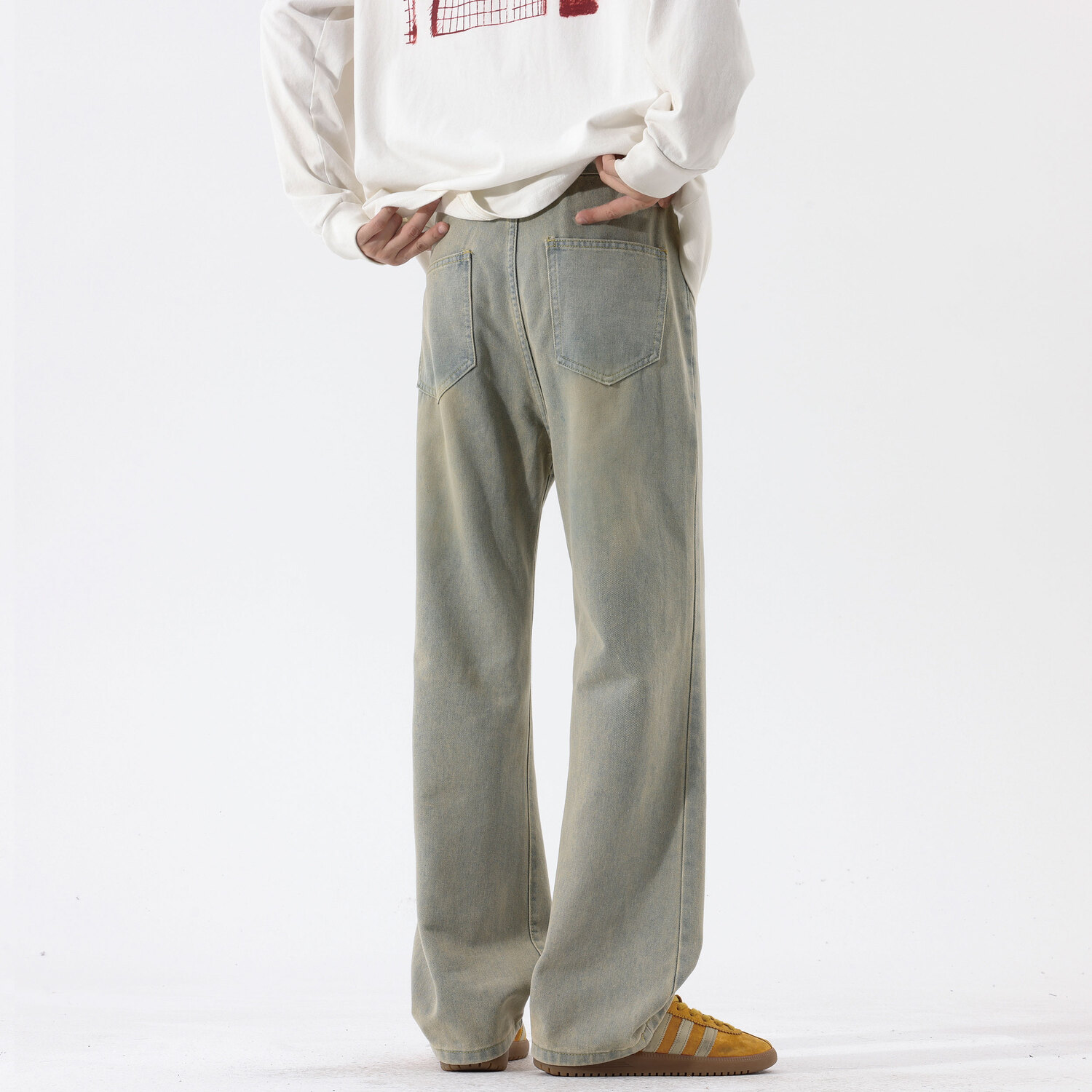 Джинсы унисекс HUANQIU, черный
Джинсы унисекс HUANQIU, черный