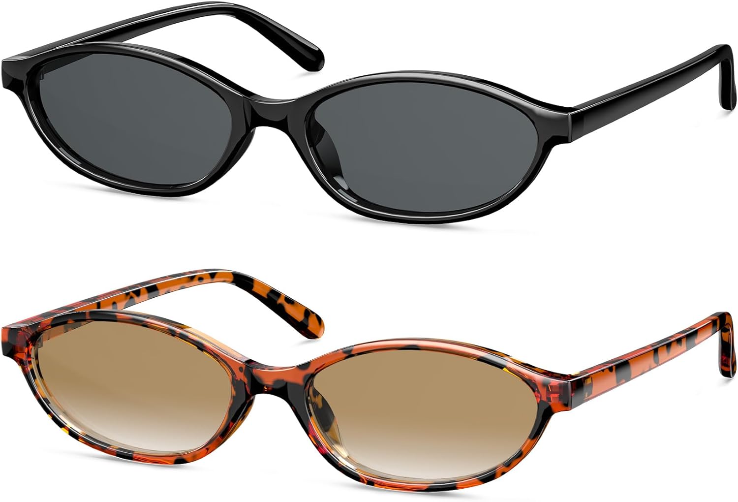 Ретро-солнцезащитные очки овальной формы для женщин, очки «кошачий глаз»: стильные солнцезащитные очки в стиле 90-х, легкие и модные QALLY, (2 Pack)black/Grey+tortoise/Gradient Brown
Ретро-солнцезащитные очки овальной формы для женщин, очки «кошачий глаз»: стильные солнцезащитные очки в стиле 90-х, легкие и модные QALLY, (2 Pack)black/Grey+tortoise/Gradient Brown