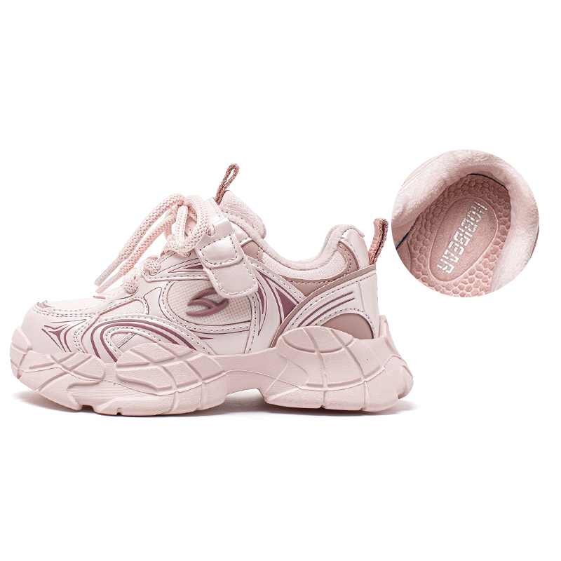 Кроссовки для бега для детей с противоскользящей амортизацией и износостойкостью, термостойкие HOBIBEAR, розовый
Кроссовки для бега для детей с противоскользящей амортизацией и износостойкостью, термостойкие HOBIBEAR, розовый