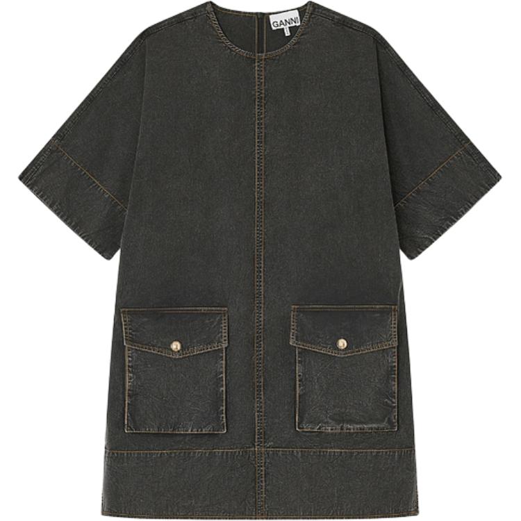 Платье с карманом GANNI, черный
Платье с карманом GANNI, черный