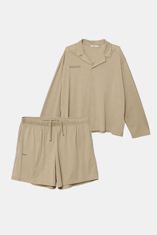 Пижама хлопковая Pangaia, бежевый
Пижама хлопковая Pangaia, бежевый