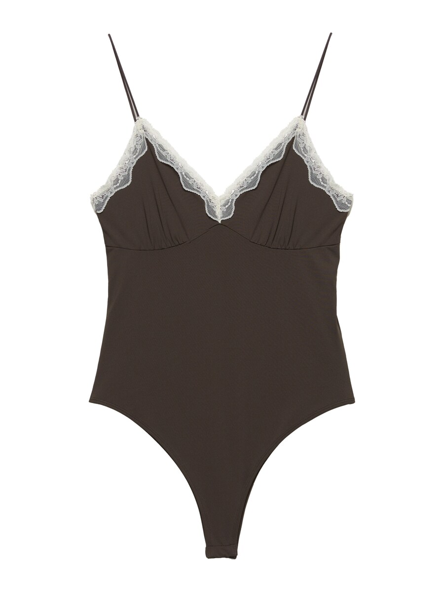 Боди-рубашка Pull&Bear, шоколадный
Боди-рубашка Pull&Bear, шоколадный