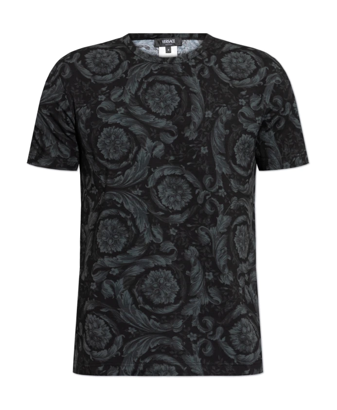 Футболка-Майка с принтом Barocco Versace, черный
Футболка-Майка с принтом Barocco Versace, черный