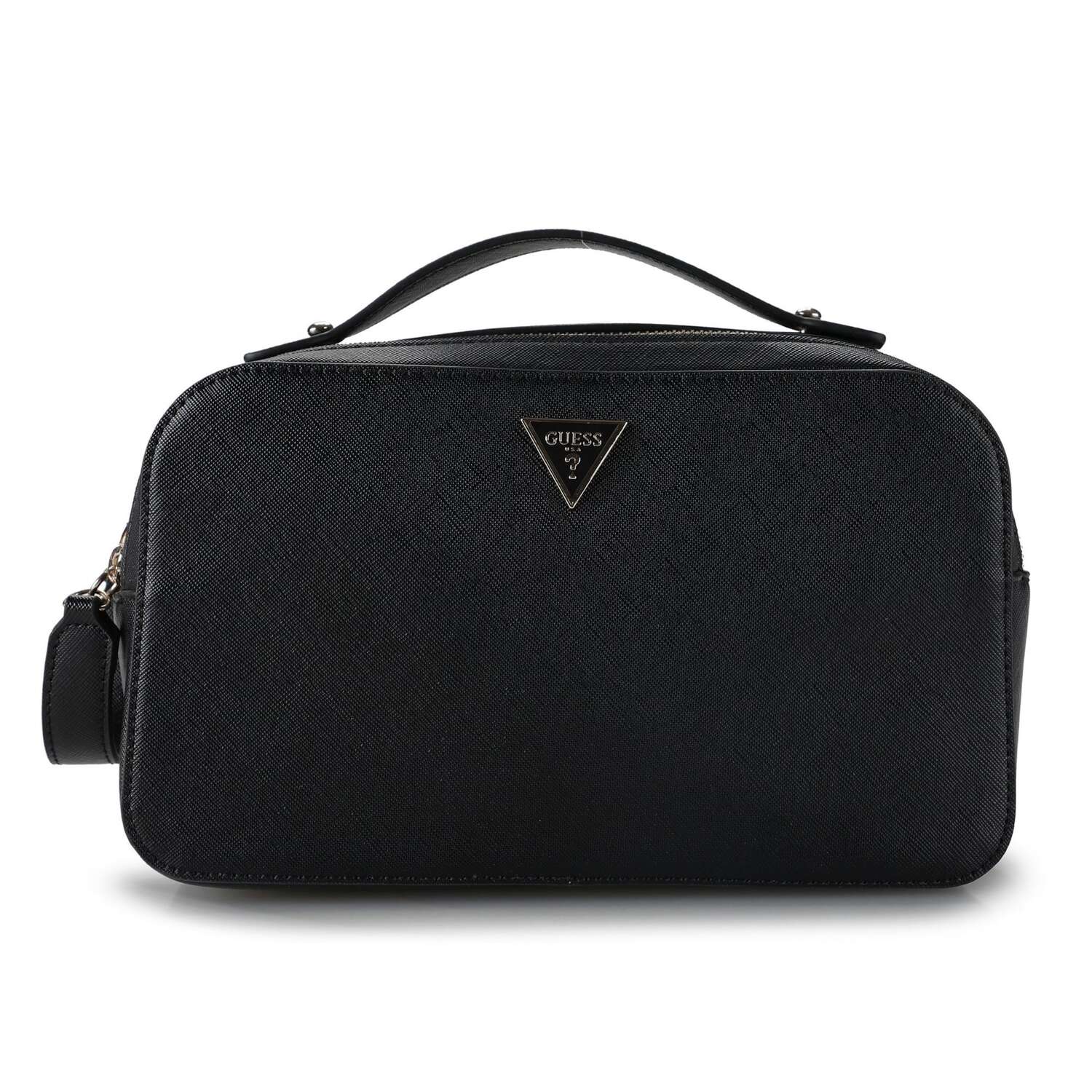 GUESS Косметичка 'Double' в черном цвете
GUESS Косметичка 'Double' в черном цвете