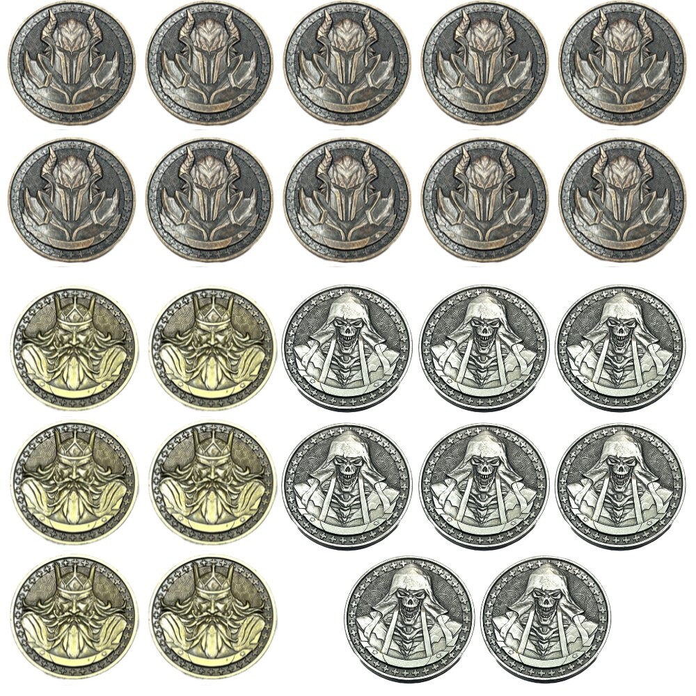 Набор линеек из 24 металлических монет RGFK
Набор линеек из 24 металлических монет RGFK